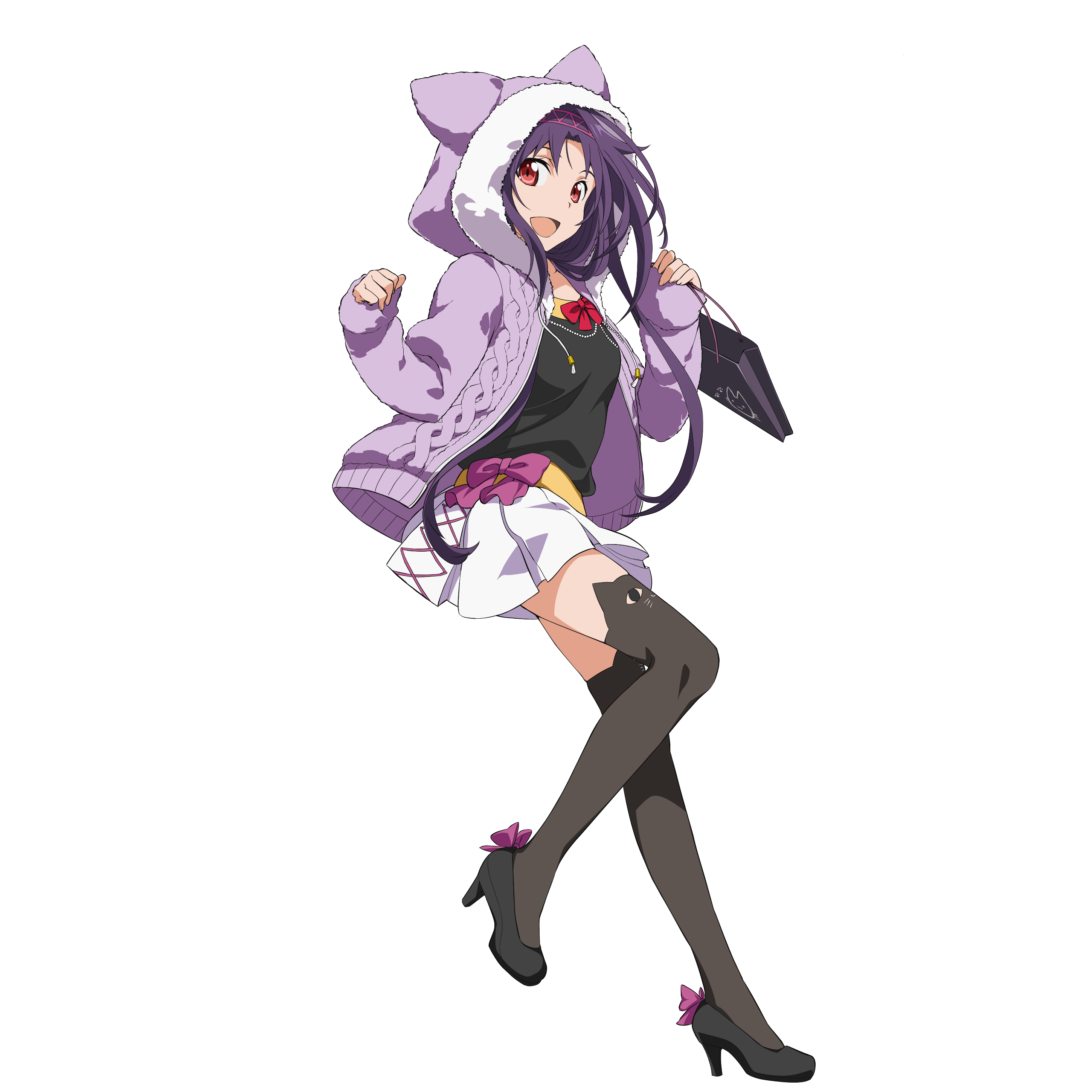 Yuuki Konno (Sword Art Online II) - Render by azizkeybackspace on DeviantArt