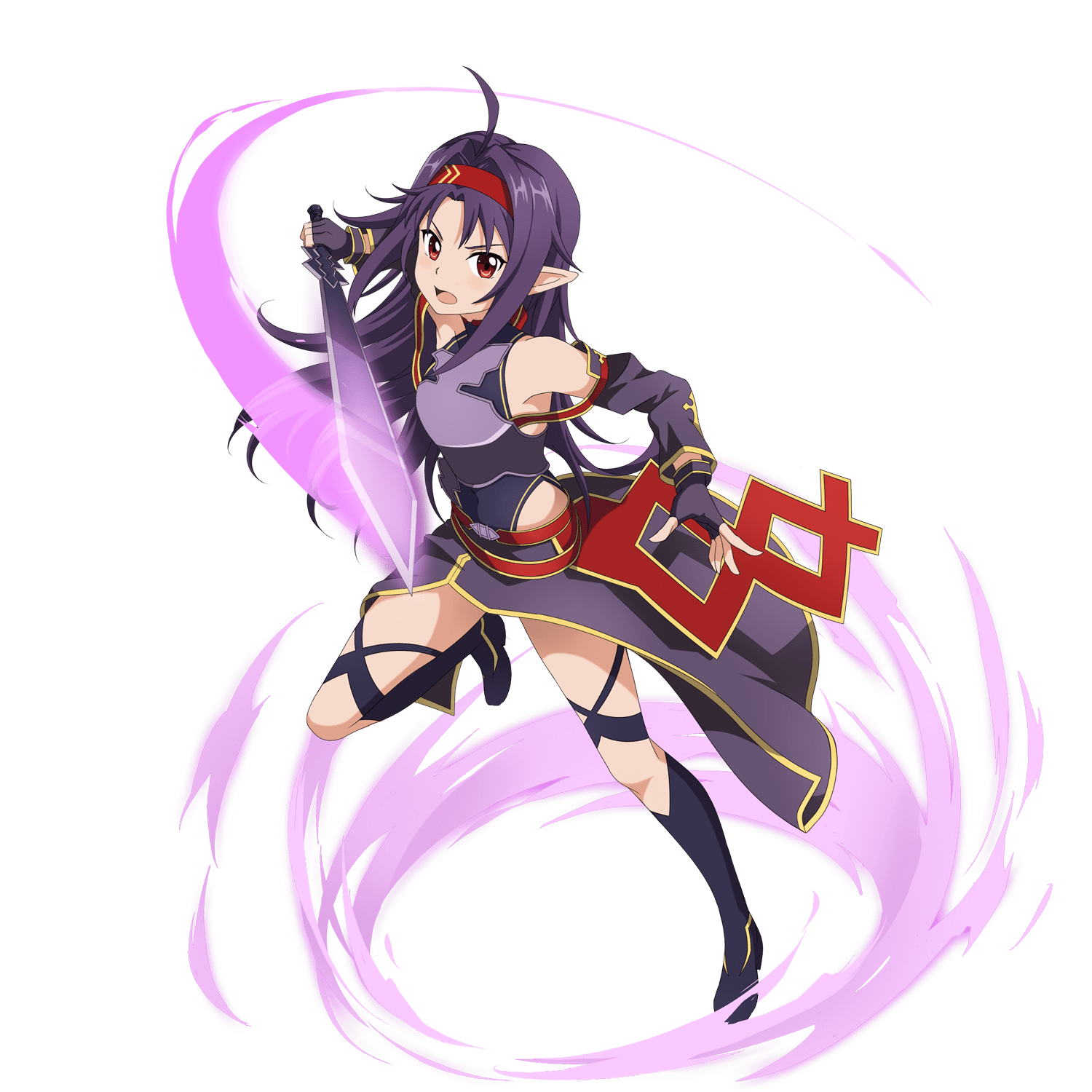 Sword Art Online - Yuuki Konno - Render by Tsadeek on DeviantArt