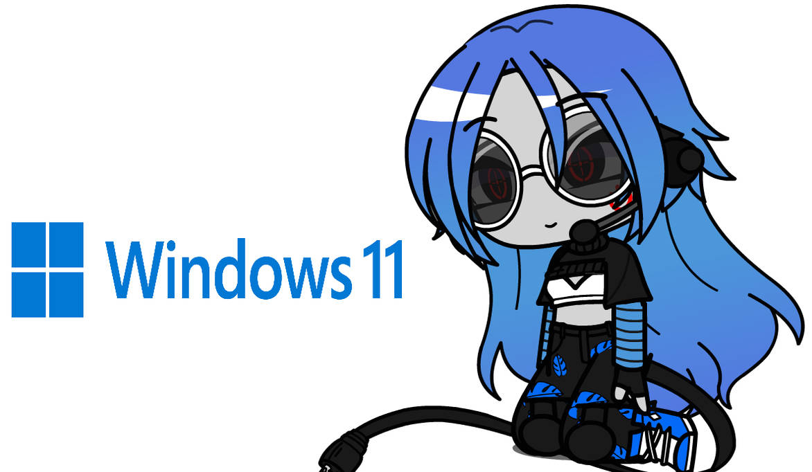 Windows 11 as a robot girl by RoboKingozu on DeviantArt