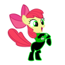 Applebloom the Green Lantern