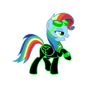 Rainbow Fash the Green Lantern