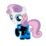 Sweetie Belle the Blue Lantern