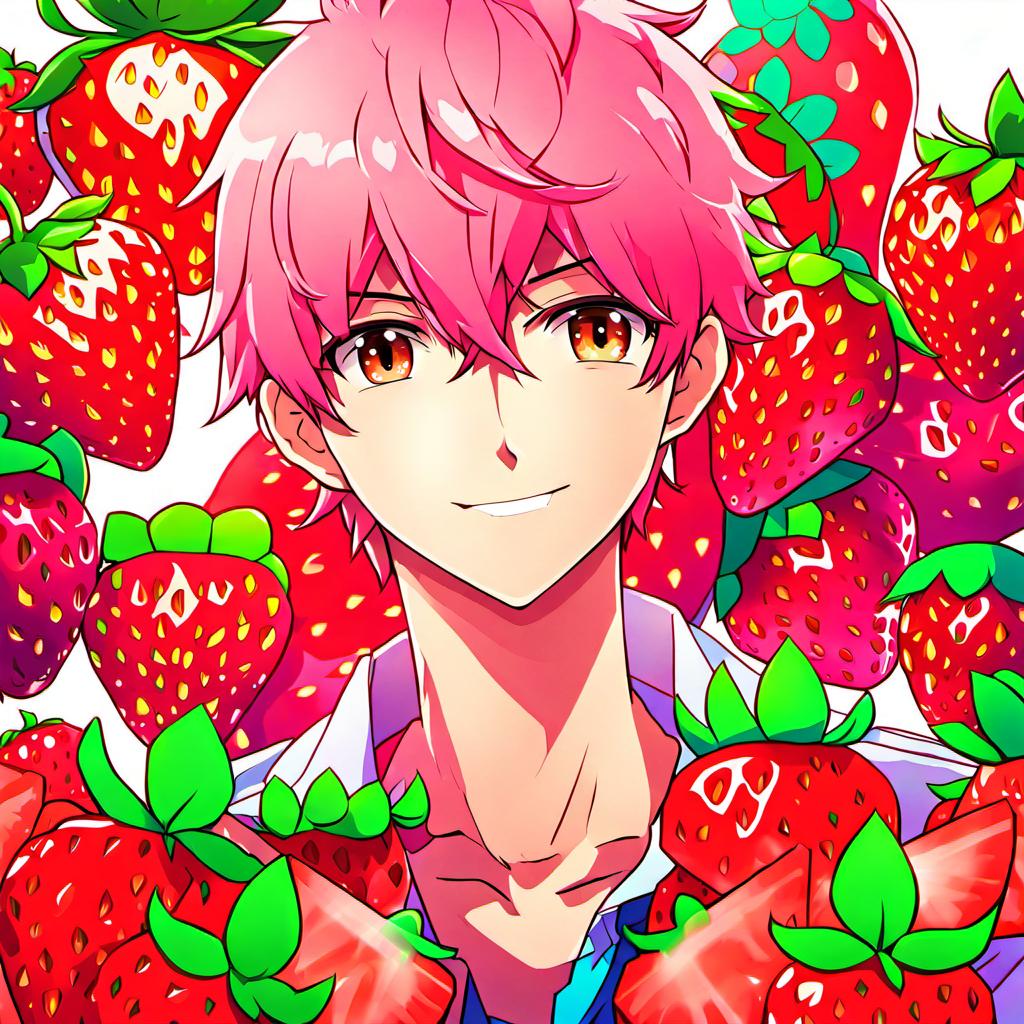 Hunter Raspberry A Boy Strawberry boy by CaspianStar88 on DeviantArt