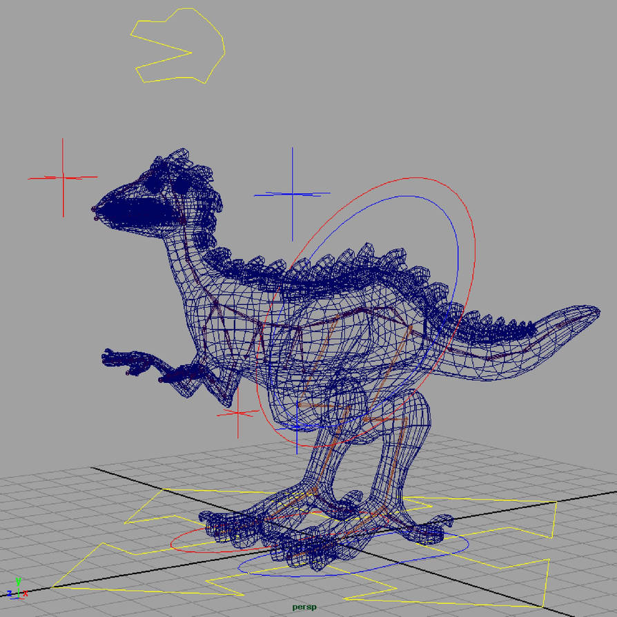 Raptor Thingy Rig by OiMonkey on DeviantArt