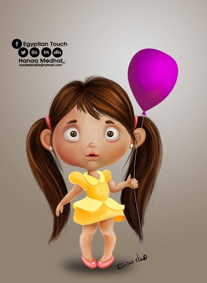 The girl with the balloon