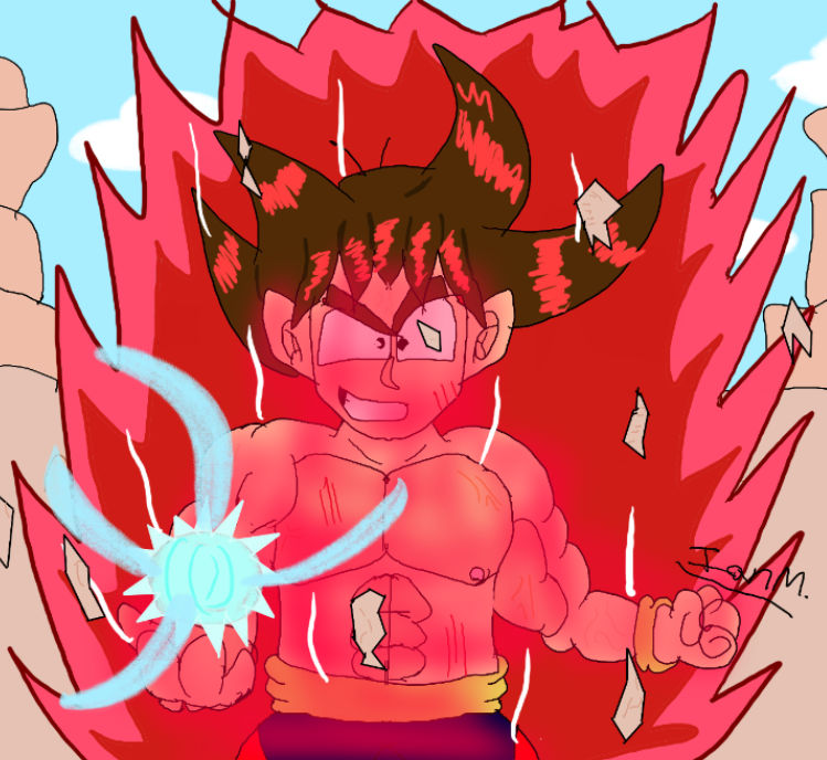 MUI Goku fanart by friend : r/Dragonballsuper