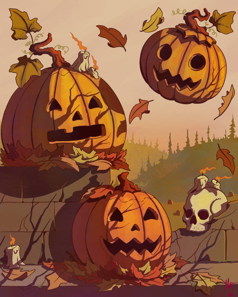 Pumpkin Panic By Max58Art On DeviantArt