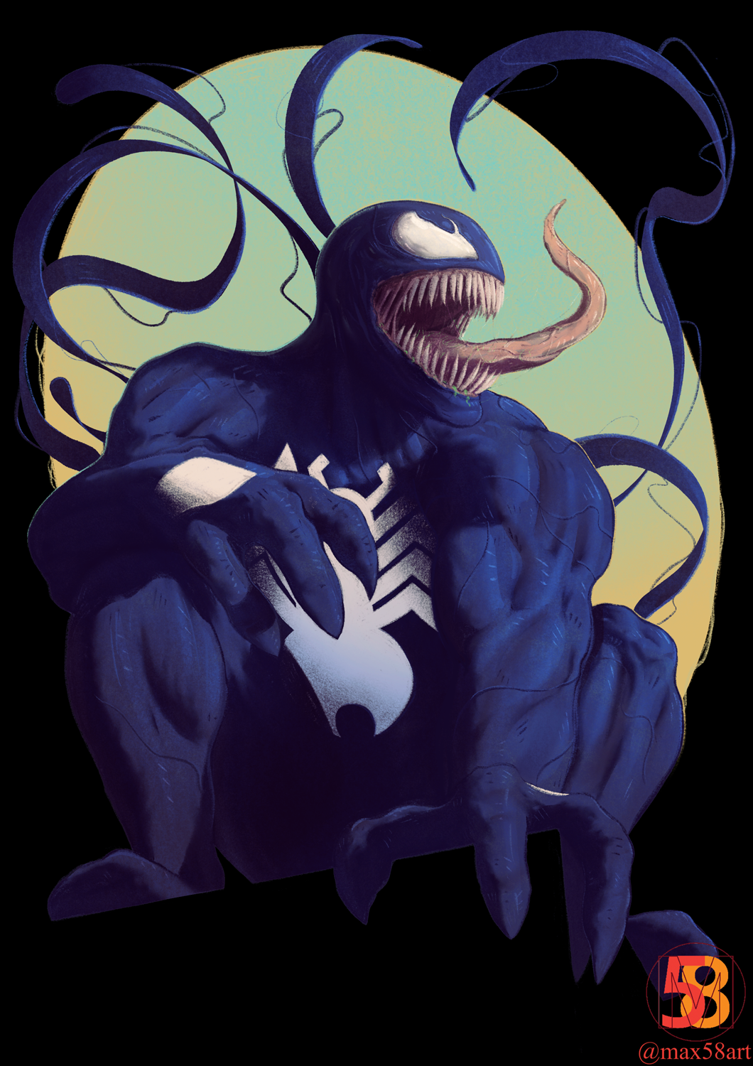 Venom Inverted Color Venom Color by Max58Art on DeviantArt