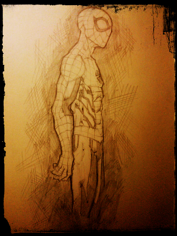 Spider-man sketch