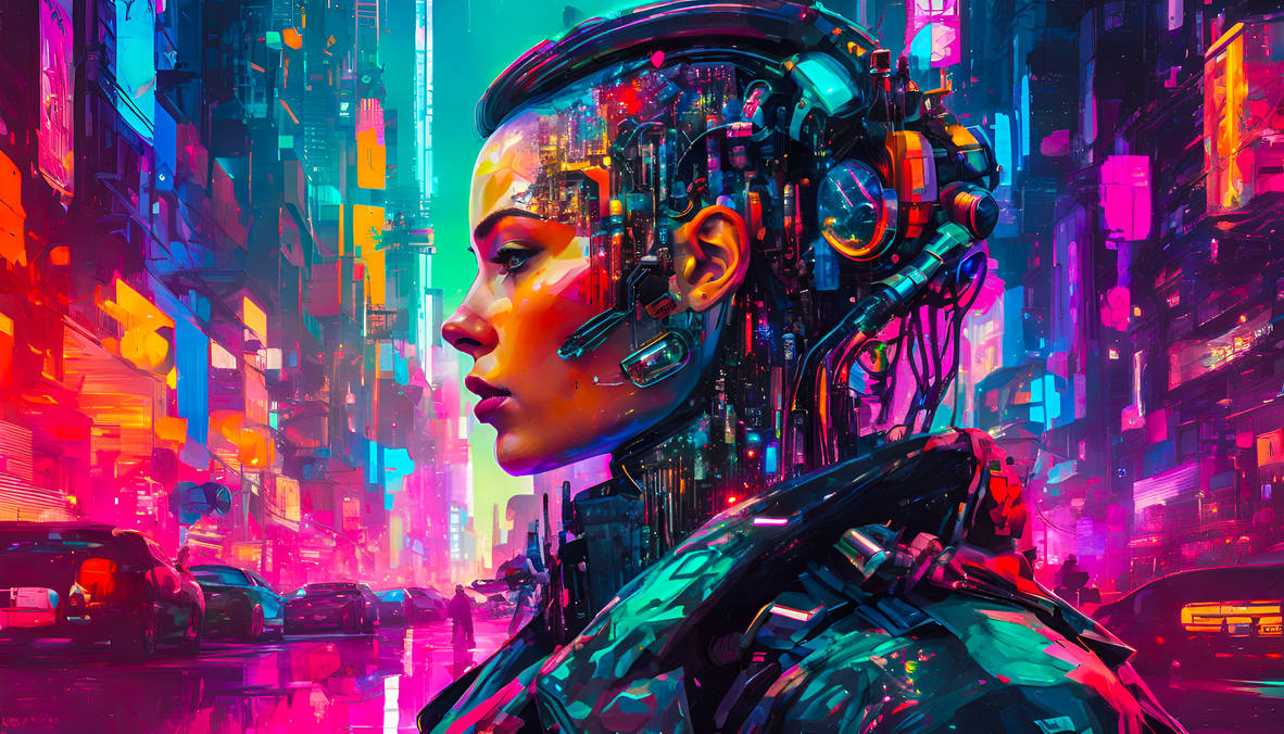 Cyberpunk Tech Art / SDXL by superilluminar on DeviantArt