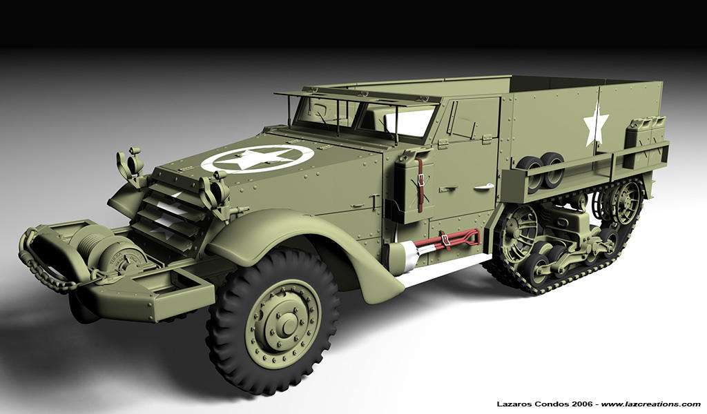 American Half Track by lazcreations on DeviantArt