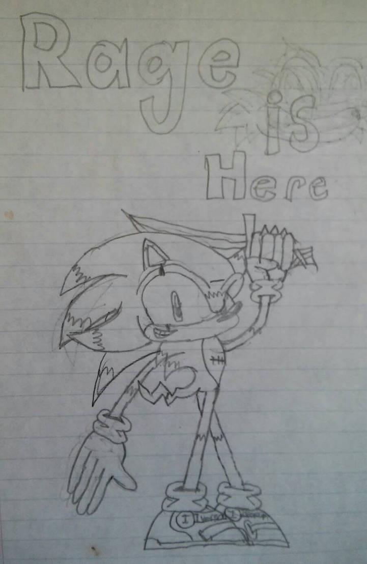 1st Rage Drawing Ever by RageTheHedgehog on DeviantArt