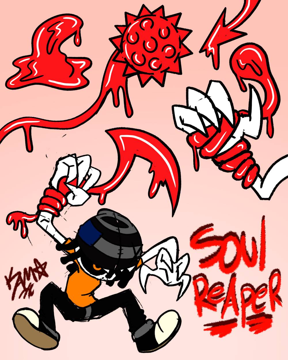 Soul Reaper doodles by RageTheHedgehog on DeviantArt