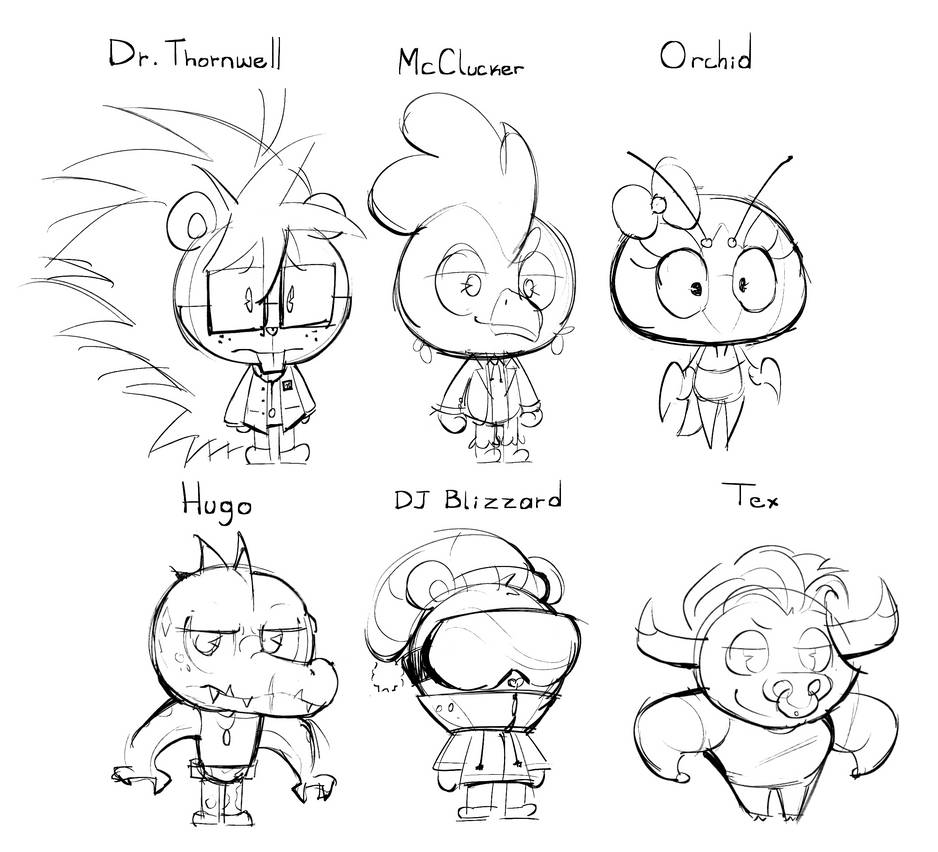 Some HTF OCs by MU111777 on DeviantArt