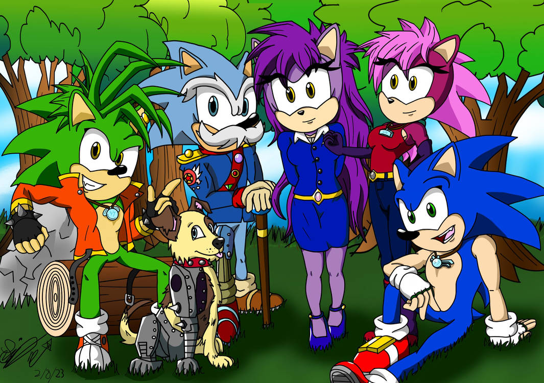 Sonic's Family Reunion by Triwarrior30 on DeviantArt