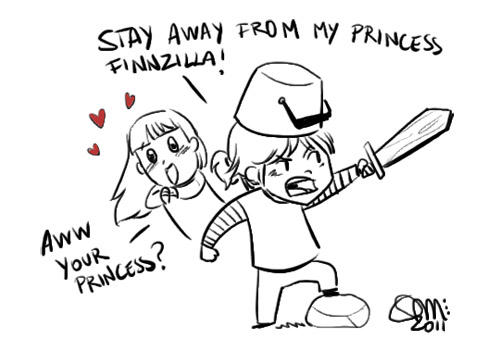 Faberry Chibi Finzilla by patronustrip on DeviantArt