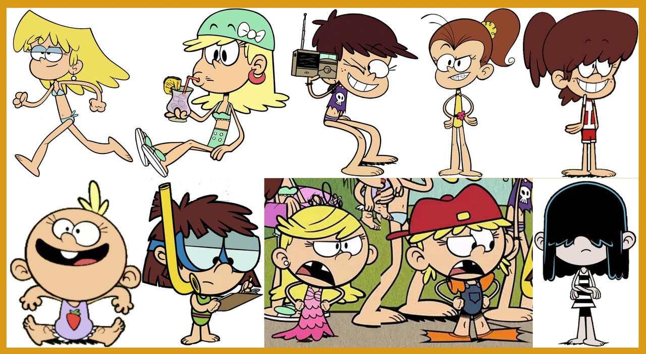 The Loud Sisters/Summer Vacation by 9moviefangirl on DeviantArt