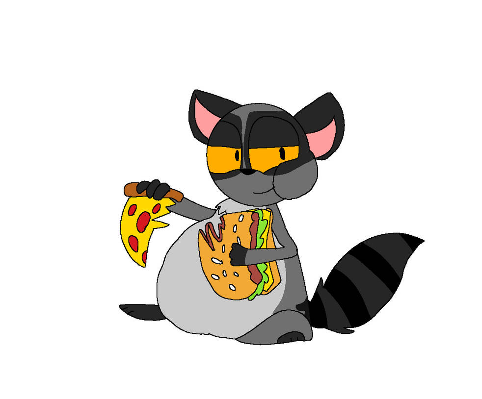 raccoons when people waste good food be like: by DrakroSeawing on ... Biology Diagrams
