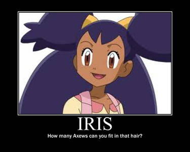 Iris Pokemon Poster