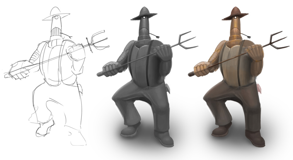Farmer Robot by Cruiser18