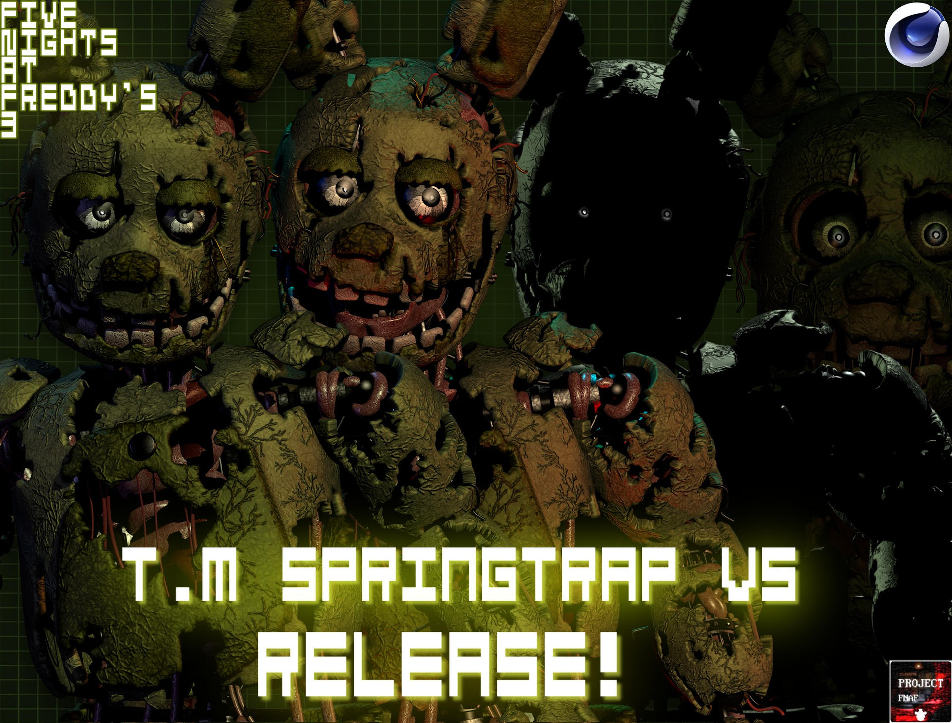 Tfc Springtrap (C4D) T.M Springtrap Release! by Madruzz on DeviantArt