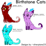 Birthstone Cats [1/4] - January, February, March