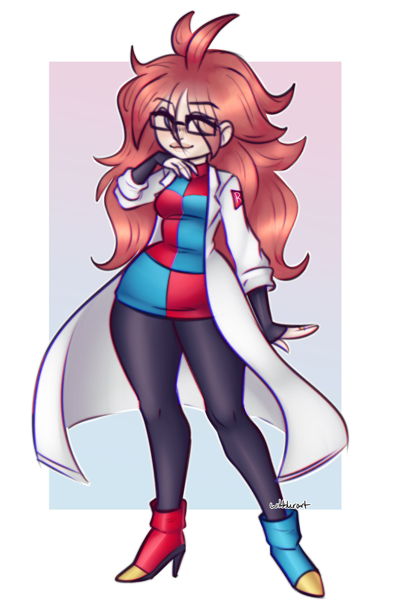 Android 21 by wibblerart on DeviantArt