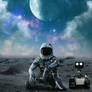Astronaut and his Robot