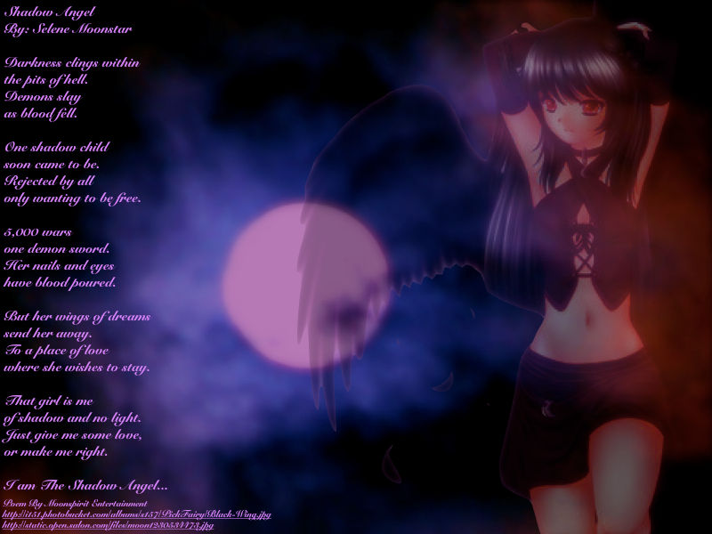 Shadow Angel By Moonspirit10 On DeviantArt