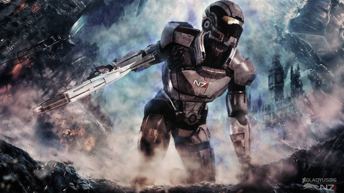 Commander Shepard by Gladyus86 on DeviantArt