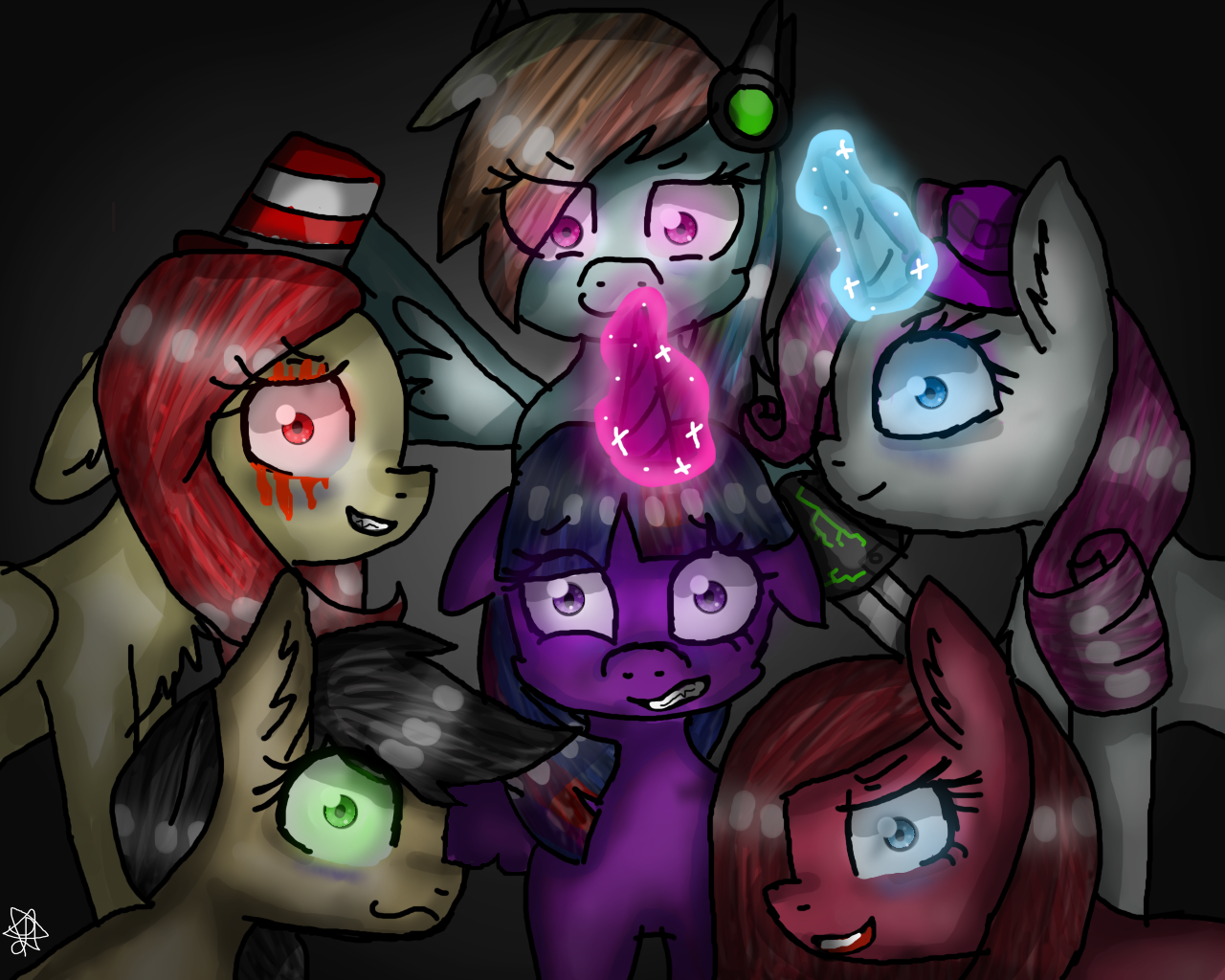 (MLP) Elements of insanity by Luxyna-Moon on DeviantArt