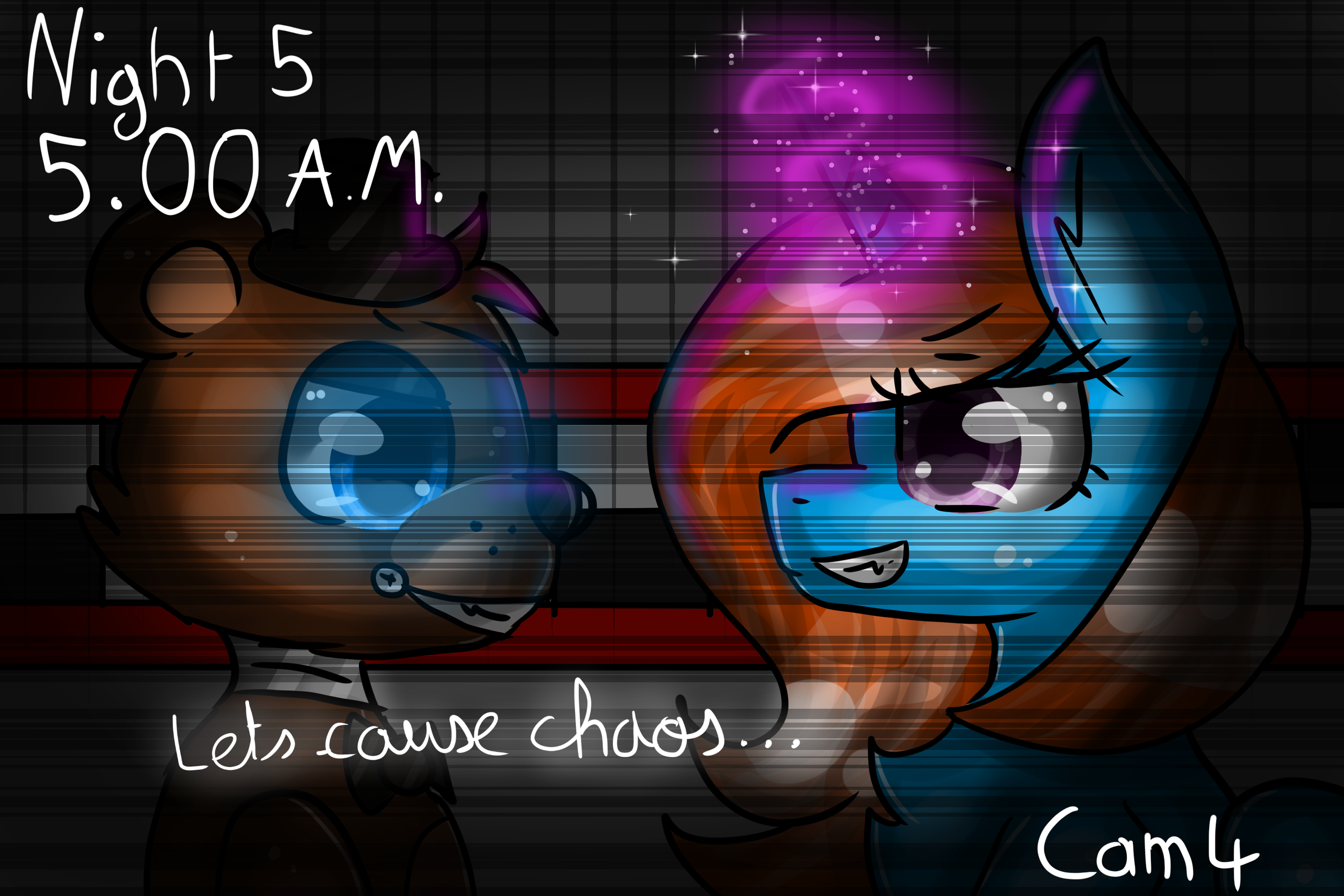 (Gift) (MLP X FNAF) Lets cause chaos