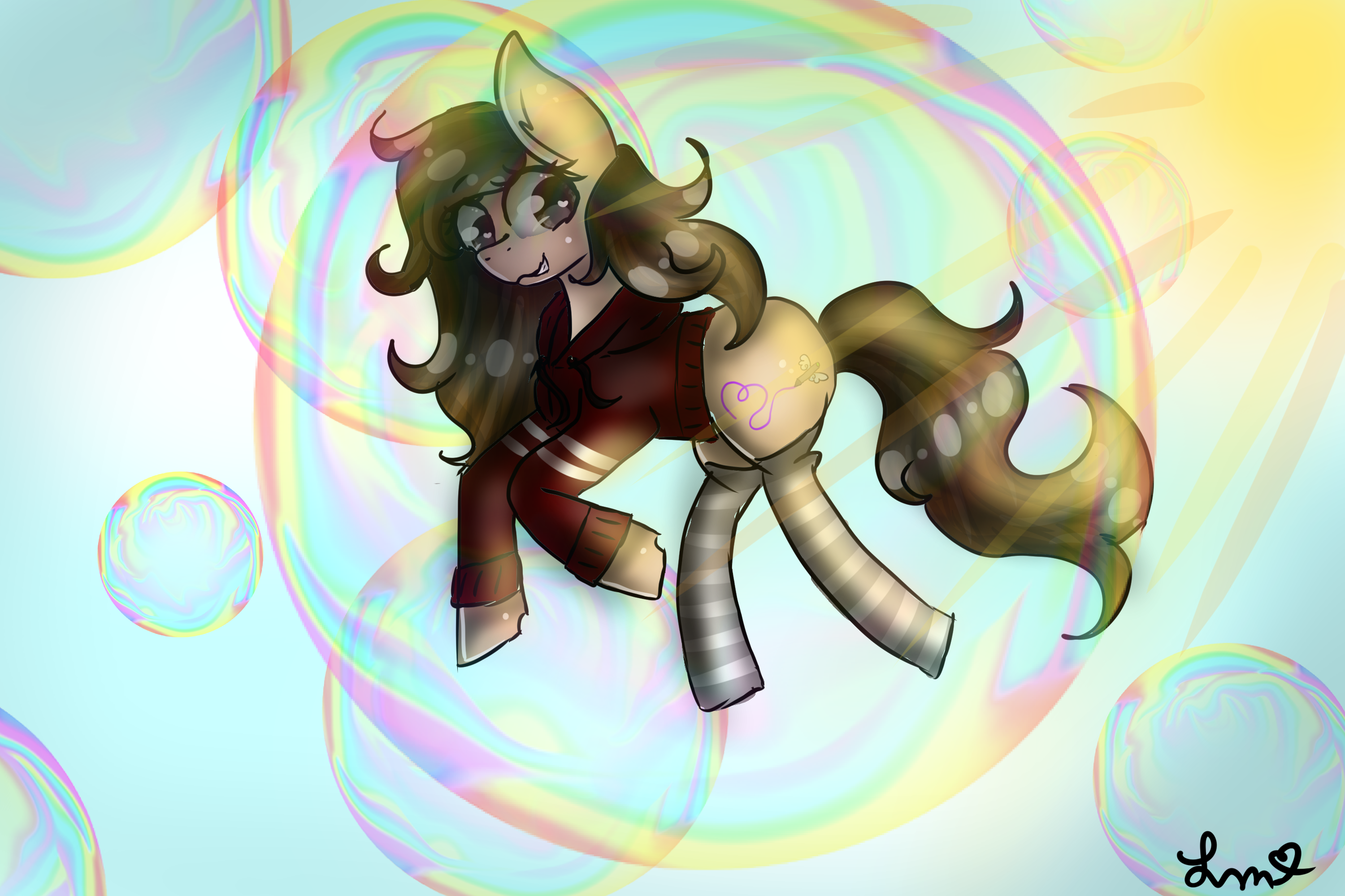 Bubble pony