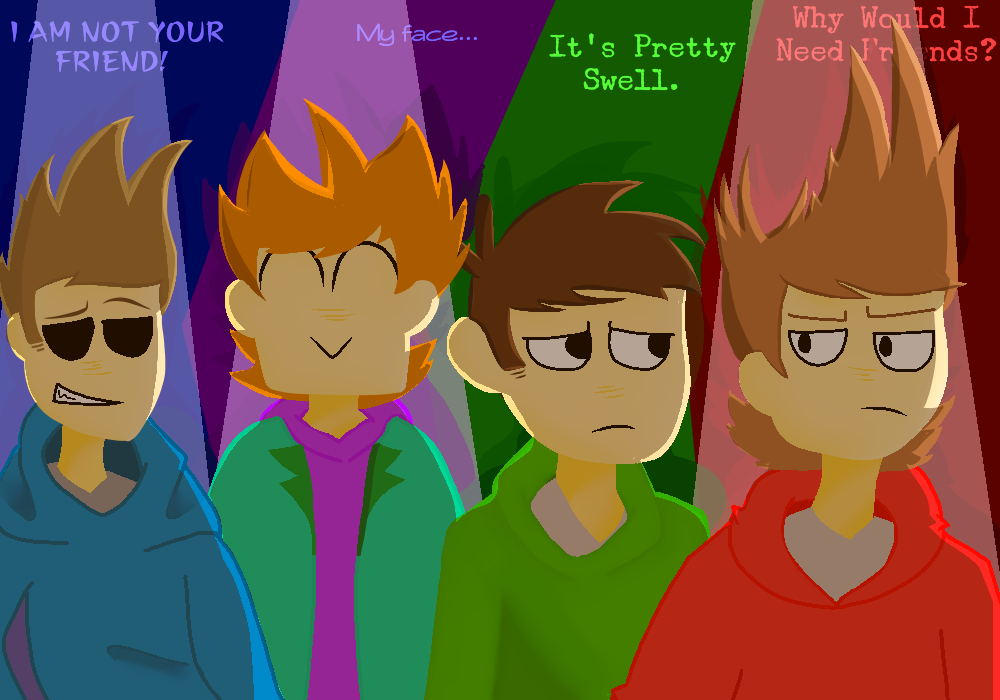 Pixilart - EddsWorld (Matt, Tom, And Edd) by L0stHapp1n3ss