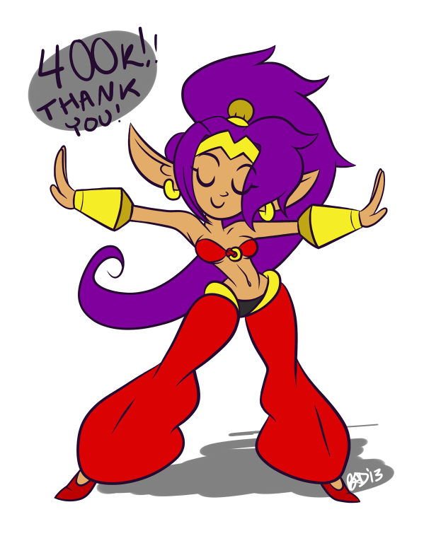 THANKS FOR HELPING SHANTAE