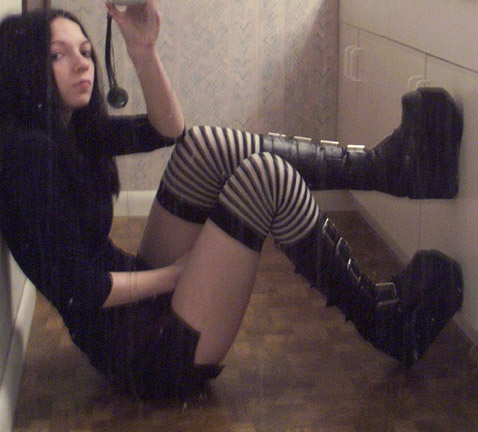 striped socks