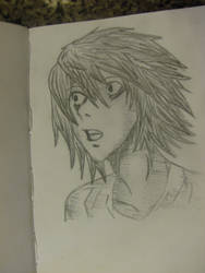 L Lawliet Sketch