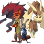 Zootopia Pokemon Trainers Judy and Nick