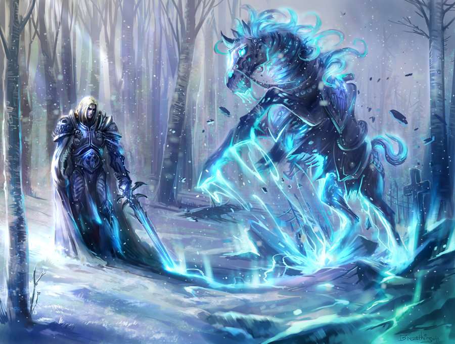 Diablo vs. Arthas by aNroll on DeviantArt