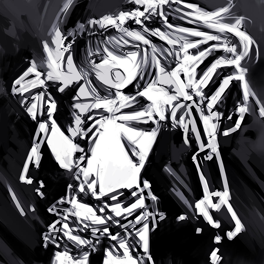 Chained Flandre from Touhou
