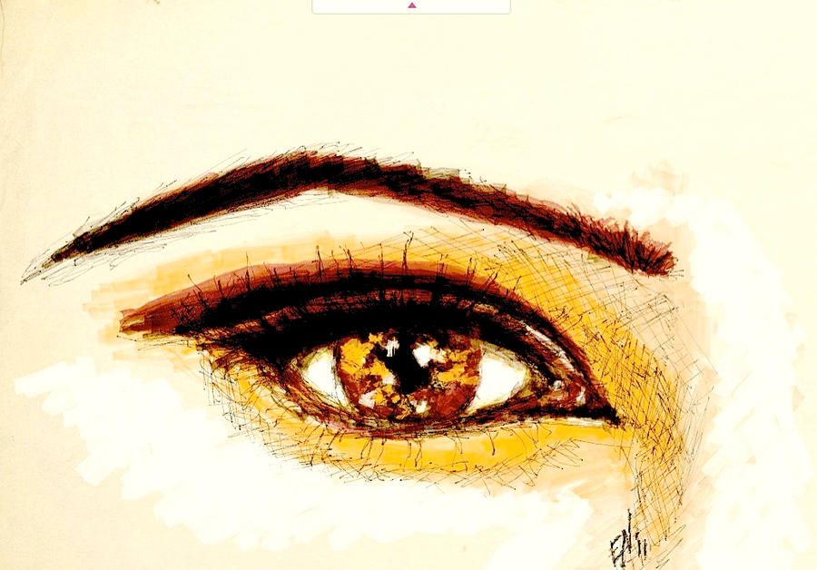 Sketchy eye by E