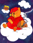 Radio Pooh Colored by BrigetteMora
