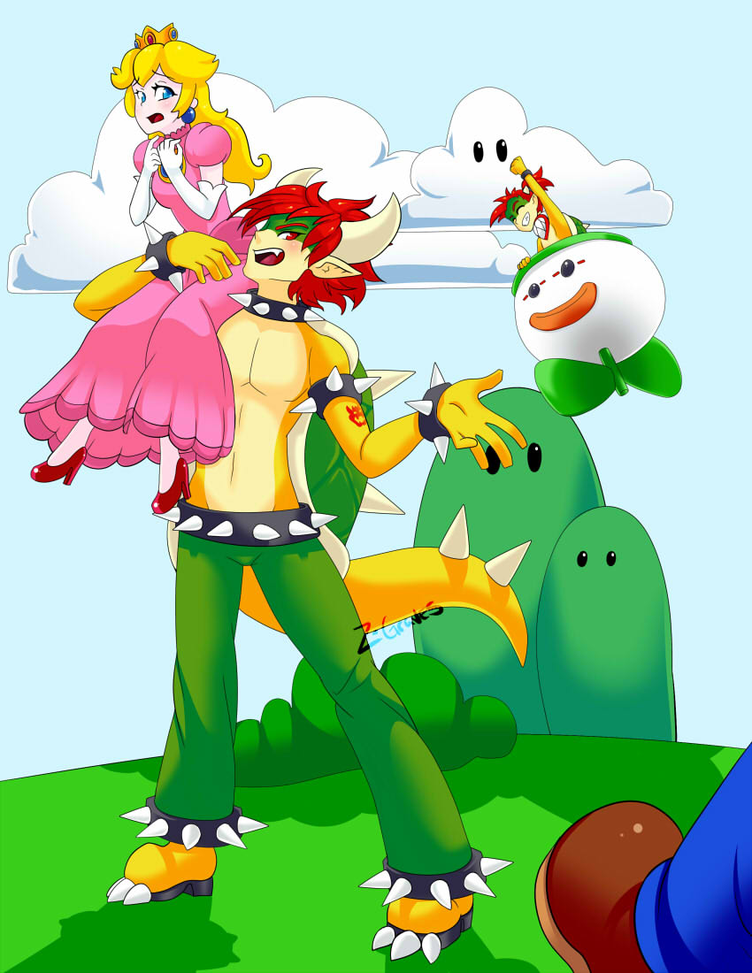 Bowser Has Kidnapped the Princess!!