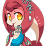 Mipha Breath of the Wild Chibi