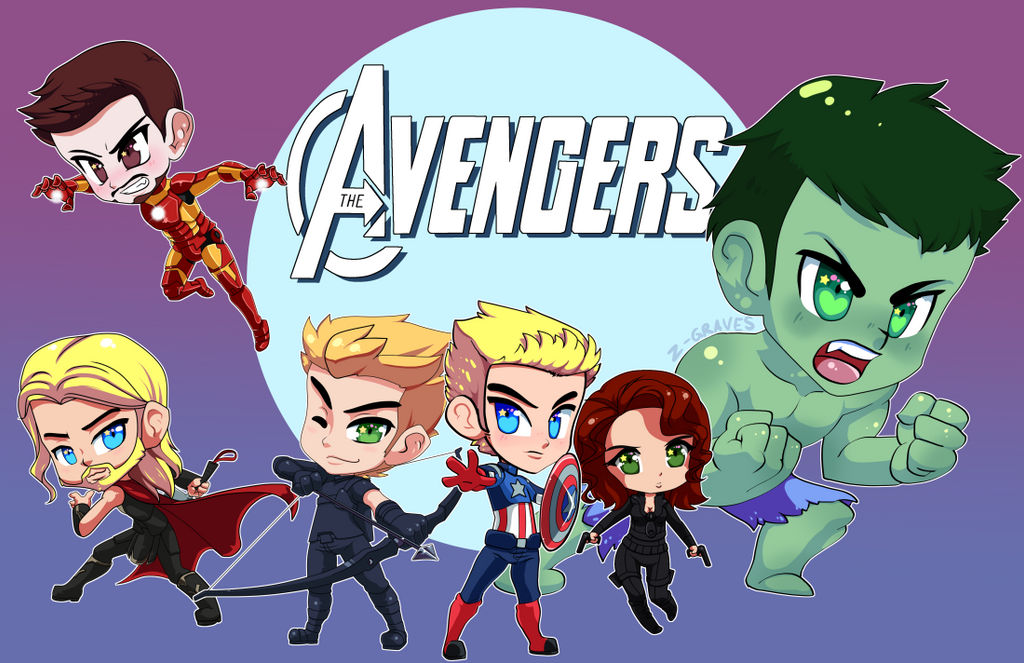 Avenger chibi commission