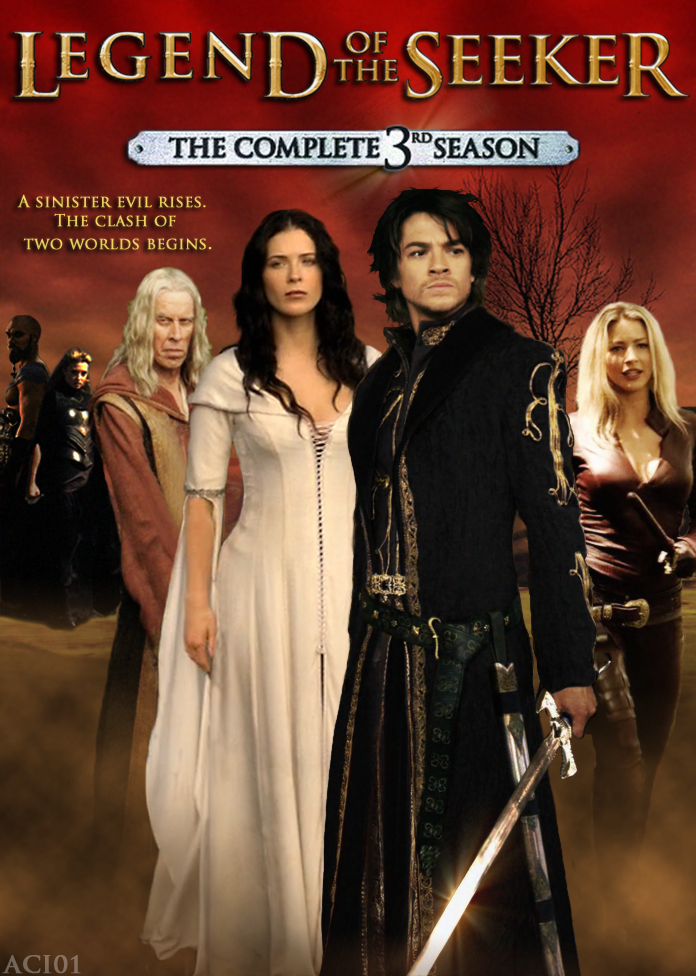 Legend Of The Seeker Season 3 News Legend of the Seeker Season 3 DVD cover by agota86 on DeviantArt