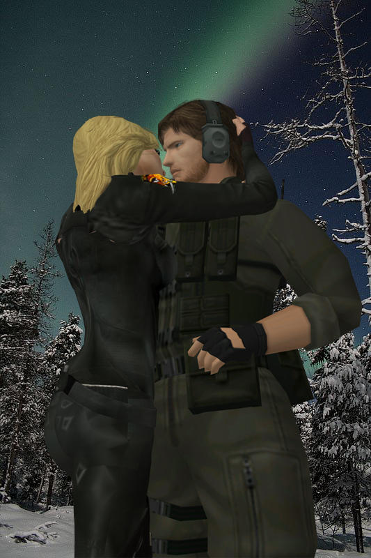 Solid Snake X Sniper Wolf
