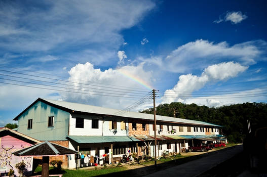 sarawak long house