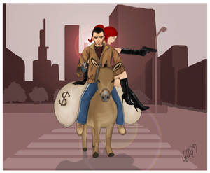 Niko Bellic in Grand Theft Ass