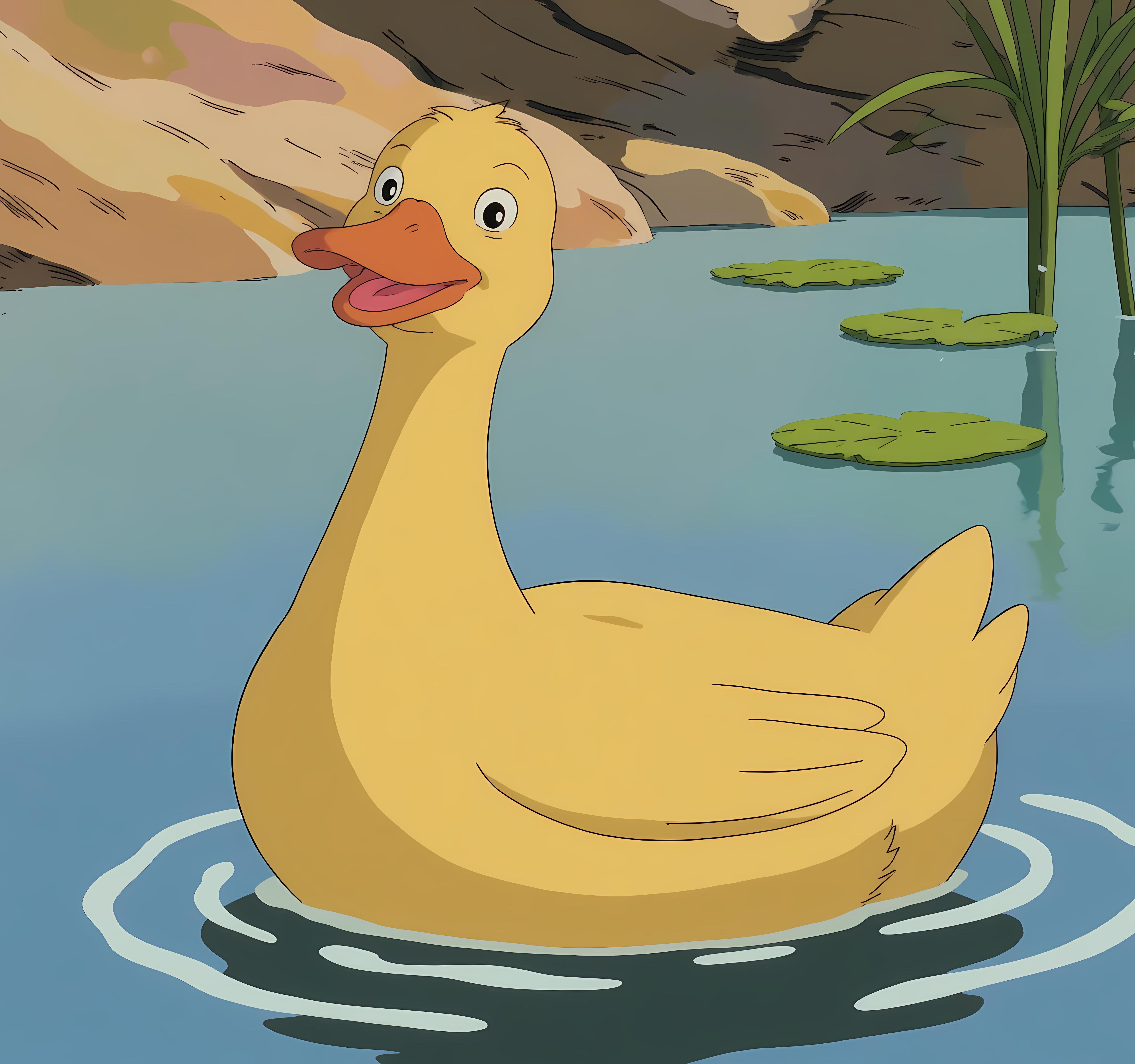 Duck Riding Deviantart Duck by Brothor145 on DeviantArt